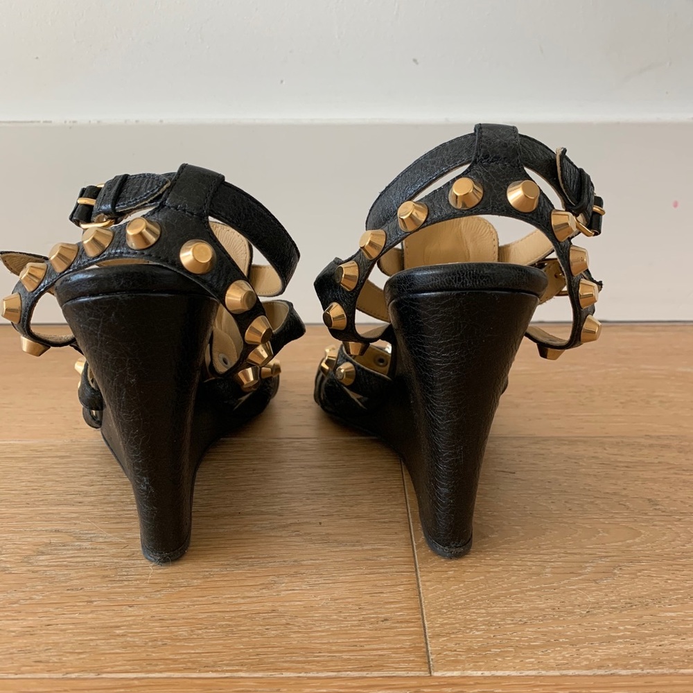 Balenciaga Arena Studded gladiator wedge - Picture 5 of 7